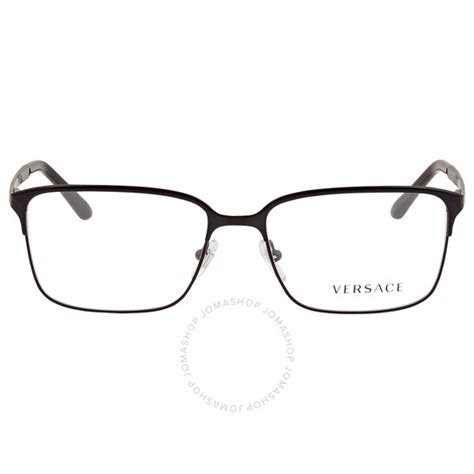 Versace Demo Rectangular Men's Eyeglasses VE1232 1261 54